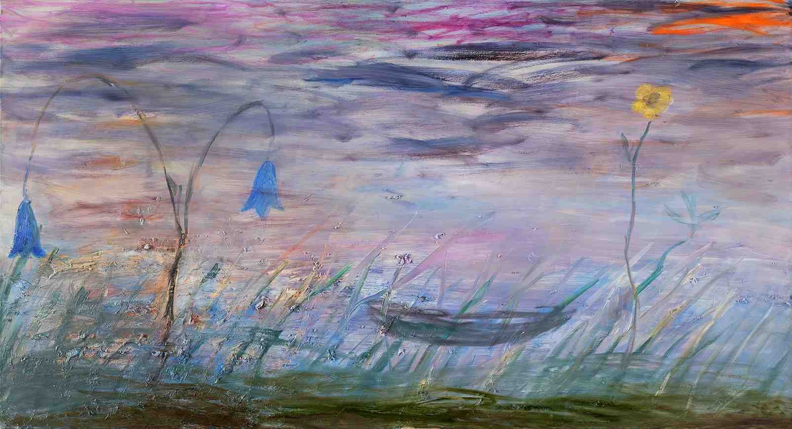 Everything is Good — 95 × 175 cm, oil on canvas, 2024