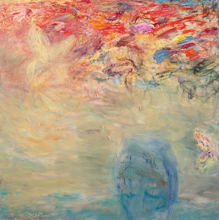 Good Life — 180 × 180 cm, oil on canvas, 2025