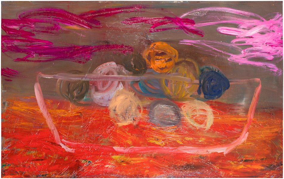 Happy Sunset — 132 × 210 cm, oil on canvas, 2016