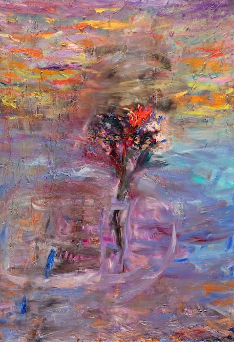 Painting by Nanna Susi: Matters of the Heart, 190 × 130 cm, oil on canvas, 2022, from the artist's storage. Inquire about this work at the Helsinki studio.