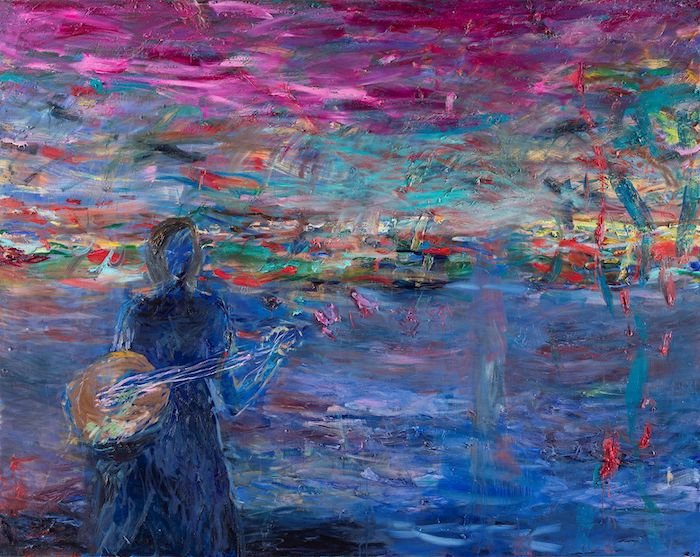 Muse — 190 × 240 cm, oil on canvas, 2021