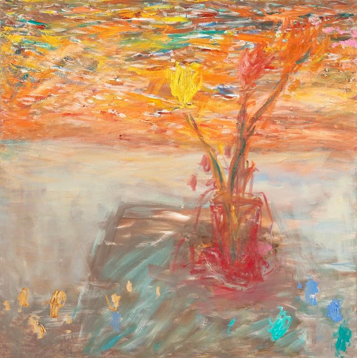 Soul Sisters — 130 × 130 cm, oil on canvas, 2025