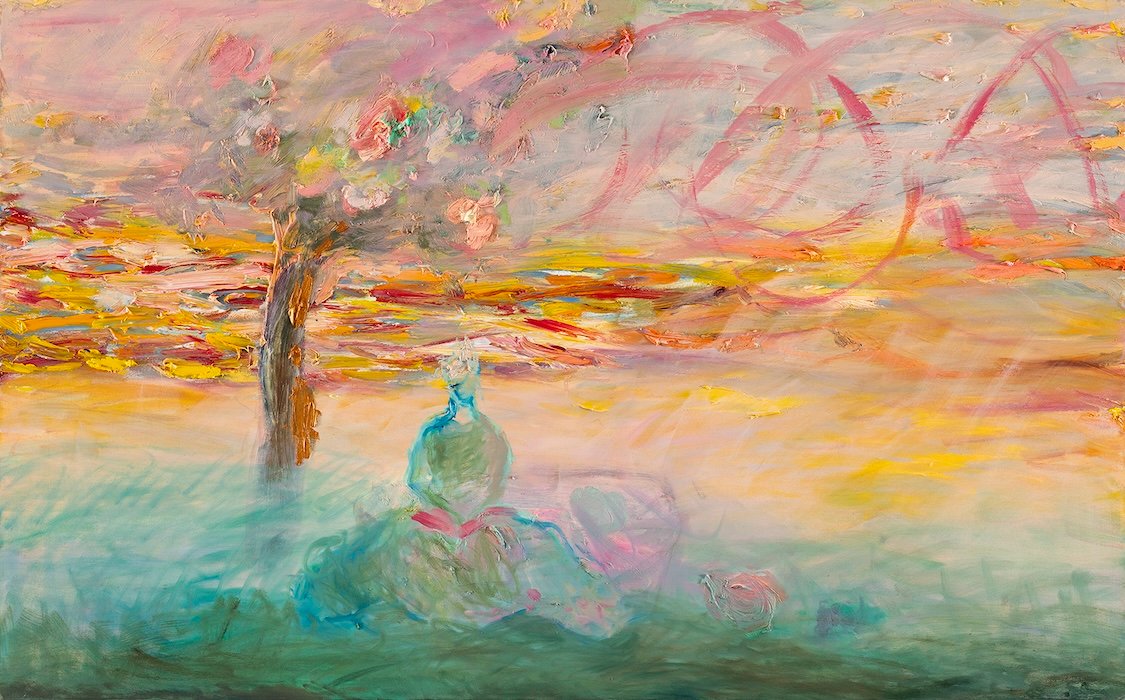 There Is Never Too Much Love — 90 × 145 cm, oil on canvas, 2024