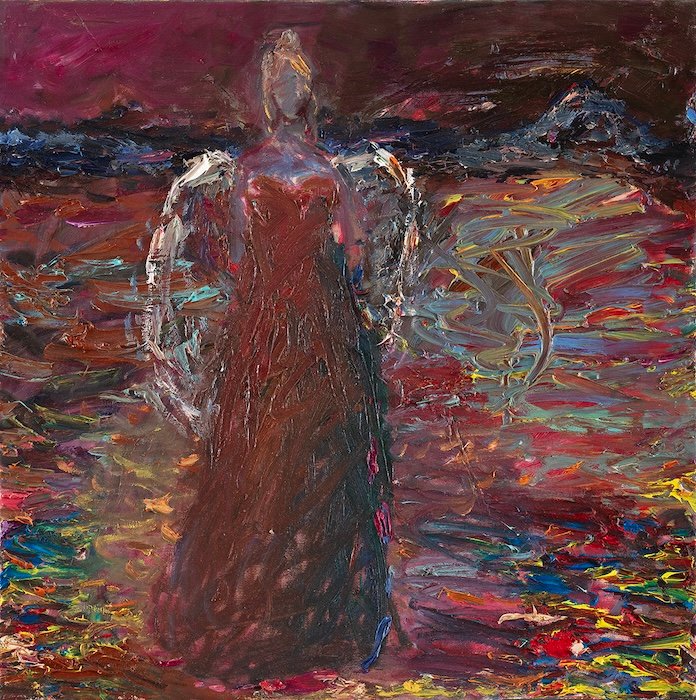 You Come I Go — 50 × 50 cm, oil on canvas, 2025